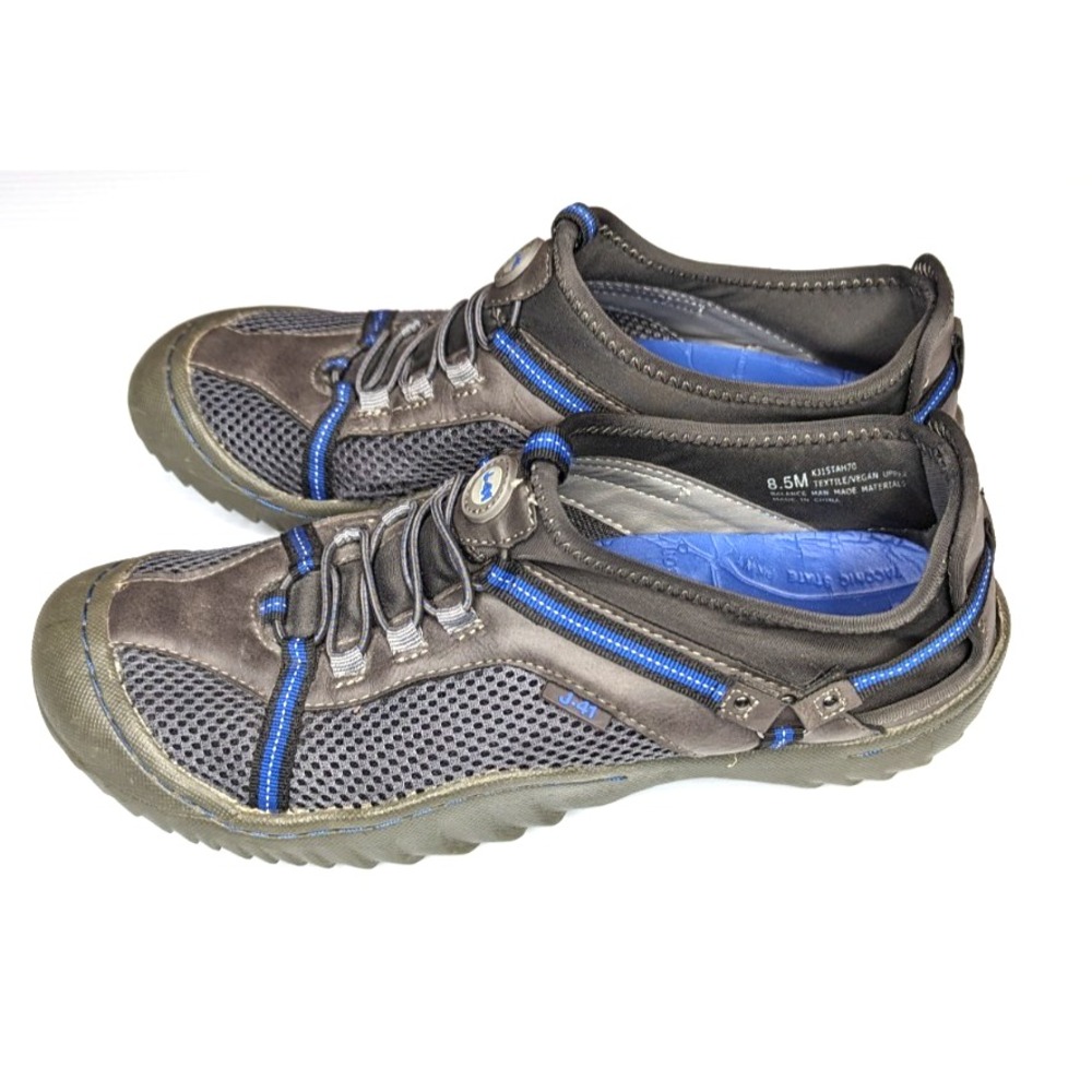 Jeep J41 Womens Tahoe Trail Hiking Shoes 8.5 Gray‎ Blue Outdoor Gorpcore Active